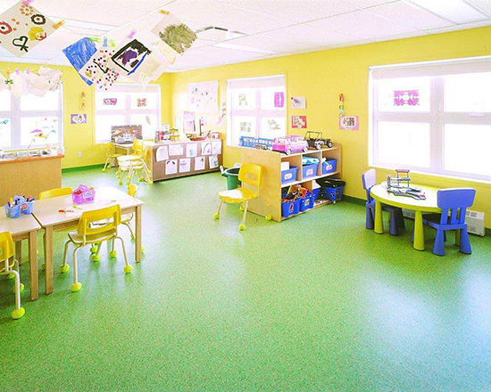 幼儿园专用pvc地板案例